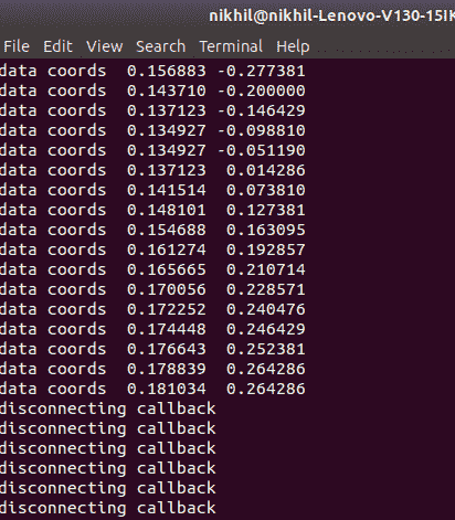 python-matplotlib-callback